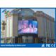 Giant Commercial Outdoor LED Displays , SMD led big screen 1R1G1B Full color