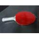 Clear Reversed Rubber Table Tennis Rackets Ball Controllability Well With 1.8mm Sponge