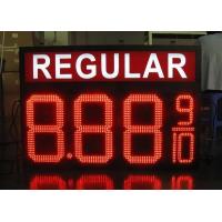 10 Inches 7 seg LED display , Digits Clock 8888 moving message display