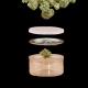 Clear Plastic 100ml Weed Cannabis Edibles Storage Jar With Stickers