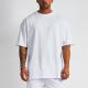 Mens Blank Cotton T Shirt Loose Drop Shoulder Oversized