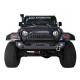 Front Bumper for Jeep TJ Black Steel Recovery Bull Bar Winch Bumper for TJ Wrangler 97-06