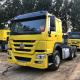 3 Axle Tractor Truck Head with Radial Tire Design and 400L Aluminum Oil Tanker