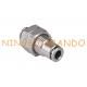 Bulkhead Union Brass Pneumatic Quick Connect Fittings 1/8'' 1/4'' 3/8'' 1/2''