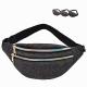 Fashion Bum Bags Canvas Polyester Blending Oxford Fabric Shinny Waist Bag Wholesales Fanny Pack Outdoor Cute Smart Waist
