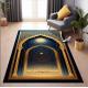 National Special Arabic Printed Worship Mat National Style Prayer Floor Carpet Rug Polyester Fiber