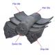 Chinese Ceramic Roof Tiles House 150mm 110mm Grey Wooden Roof Tile