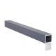Grey / Black Aluminum Alloy Extrusion Profile For Equipment Frame