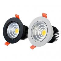 Recessed Dimmable LED Downlight Lamp Round COB Spotlight Indoor Flicker Free
