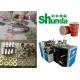 Horizontal Juice / Tea Paper Cup Manufacturing Machine For Hot / Cold Drink