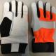 EN388 4142X EN420 24m/S Chainsaw Safety Gloves With Cut Protection Class 2