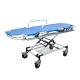 Blue Ambulance Stretcher Bed Aluminum Alloy Medical Stretcher Transport