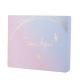Pink Blue 300gsm Art Paper Custom Luxury Apparel Boxes Hot Stamping