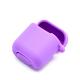 Macaron Color Silicone Cover With Keychain For Airpods 2nd 1st Charging