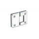 Bathroom Hotel Bath Shower Door Hinges Fine Surface With Thickened Solid Panel