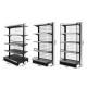 Grocery Convenience Store Wire Display Shelving Supermarket Wire Shelf Display Rack