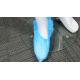 S&J Factory Price Cheap Disposable Waterproof Nonslip Shoe Cover Premium Non woven Plastic CPE Medical Shoe Covers