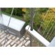 Corrosion Resistant Stainless Steel Wire Rope Fence / 80mm Woven Wire Mesh Balustrade