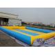 Commercial large inflatable swimming pools multi color for summer water park 8m