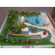 Handmade 3D Amusement Park Model Acrylic Plastic Material 1 * 1 . 2M