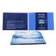 5 Inch Screen LCD Invitation Card Video Brochure Presentation With CMYK Printing