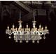 Long Rectangular dining crystal chandelier Lighting (WH-CY-106)