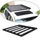 Black Heavy Duty 4x4 Pickup Truck Luggage Carrier Aluminium Roof Rack for Toyota LC200