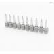 Dnc Drive Shot Pins Concrete Stainless Steel With Plastic Strip Smooth Shank