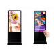 HD Self Standing Interactive Touch Screen Kiosk 65 Inch Using LG / Samsung Panel