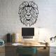 Aesthetic Metal Lion Head Wall Art17.5x24 Inch For Rustic Cabin