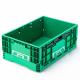 PP Material Storage Bins Customized Heavy Duty Folding Container for Large Items