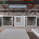 High Strength Steel Prefab Folding Container House Temporary Workspace Connecting Room