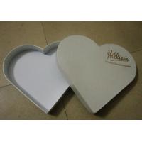 Custom luxury fancy heart shape cardboard box for gift packaging