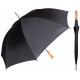 Weatherproof 23 Inch Automatic Stick Umbrella With J Shape Handle