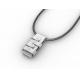 Tagor Jewelry Top Quality Trendy Classic 316L Stainless Steel Necklace Pendant ADP115