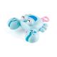 Floating Blue Baby Girl Bath Toys , Water Proof Eco Friendly Bath Toys