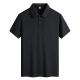 Lapel Short Sleeves 80% Nylon OEM T Shirts For Middle Aged Man