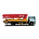 23m Small Truck Mounted Concrete Boom Pump 110/65m³/h Output in Theory