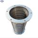 Good In Filtration And Fluidity Wedge Wire Johnson Screen Filter Tube Stainless Steel Wire Mesh Filter For Water Well