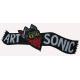 Plastic Attachment Embroidery Applique Patches 90mm Height