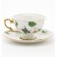 Tableware Gift Ceramic Tea Cup And Saucer Porcelain Serving For One