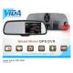 5"HD Capacitive TFT Panel Mirror GPS Navigation Built in DVR Function+Blue Glass