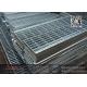250x760mm Steel Grating Stair Treads with nosing plate
