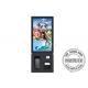 24 Inch Portrait Self-Service Ticket Kiosk Touch Screen Restaurant Ordering Machine