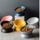 Single Raised Dog Feeder Raised Ceramic Dog Bowls