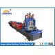 CNC Control Automatic C Purlin Roll Forming Machine Hydraulic Cutting 10-15m/min