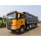 Used Shacman 8X4 Dump Truck Tipper Truck with Ventral Tipper Hydraulic Lifting Diesel