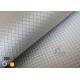 220g Silver Plated Aluminized Fiberglass Cloth Fabric For Surface Decoration