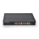 16-port 10/100M switch IEEE 802.3af/a standard 250W power backplane bandwidth 12.8 Gbps uplink port POE switch