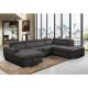 2023 Hot selling living room sofas big corner sectional sofa with chaise lounge sleeping multi-function sofa bed
